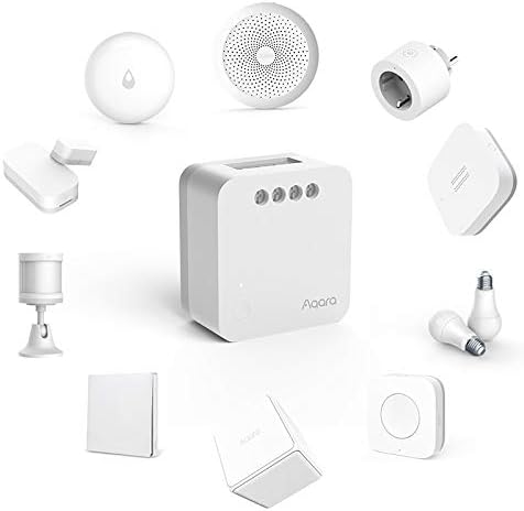 Aqara   ZIgBee Smart Home HomeKit   Mdulo de control nico T1 sin conductor neutro color blanco