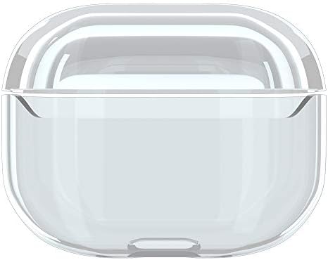 Protective Cover for AirPods Pro Wireless Charging Case, Upgrade Transparent Hard Full Protective Case for Apple AirPods 2019 Ultra-Thin [Front LED Visible] Shock & Scratch-Resistant Case Accessories