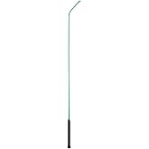 Weaver Livestock 36" Dressage Whip Pig Show Whip With Comfort Grip Rubber Handle, Pig Training Whip, Guiding Whip for Show Ring Competition, Lime Zest