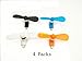SN-RIGGOR 4-Pack Mini Micro USB Fan For Android Phones Portable micro usb Fan Samsung galaxy s7 edge USB Fan Micro Usb Mini Fan mini fan for android ,Random Colors