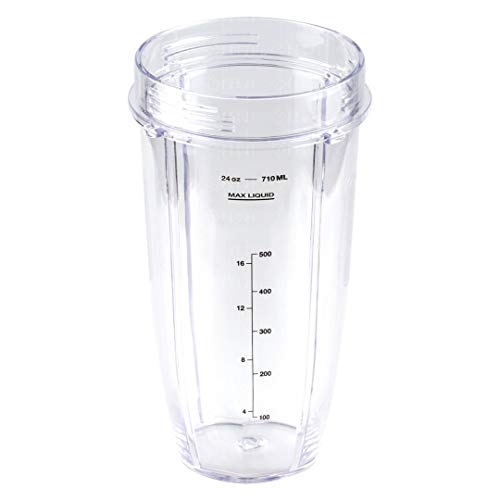 Nutri Ninja 24 oz. Tritan Cups with Sip & Seal Lids. Compatible with BL480, BL490, BL640, BL680 Auto IQ Series Blenders (Pack of 2) - Thumbnail 3