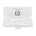 DentAdvance Mint Dental Floss Picks - Premium Angled, Easy Reach Back Teeth | Tooth Flossers | Mint Flavor, Waxed, 90 ct, w/ Travel Case