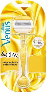 GÃ­llette Venus and Olay Womens Razor (Contains Handle, Razor Blade Cartridge, and Shower Hook)