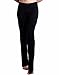 HDE Women's Fold Over Waist Yoga Lounge Pants Flare Leg Workout Leggings (Black, Small)