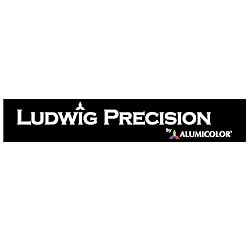 Ludwig Precision Non-Slip Backed Aluminum Straight