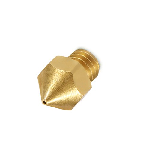BALITENSEN 5pcs 3D Printer MK10 Nozzle 0.4mm Brass M7 Thread Nozzle for Flash Forge/Dremel/Wanhao 1.75mm Filament ABS PLA - Thumbnail 2