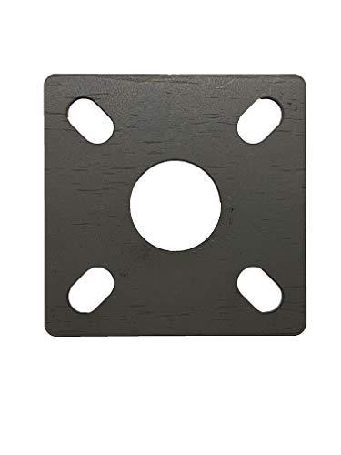 EG088-Eagle Keypad Gooseneck Pedal Mount 42" Universal Powder Coated Heavy Duty Pad Mount 1/8" Steel