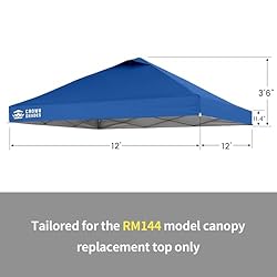 CROWN SHADES 12x12 Canopy Replacement Top - Only