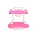 Supershopping Dengguoli 1x Plastic Pink Baby Walker for Barbie Doll Dollhouse Accessories 5cm x 7cm x 6cm (Baby Walker)