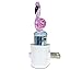 Cota Global Flamingo Night Light - Decorative Night Lights Plug Into Wall with Switch, Unique Handmade Glass LED Night Light For Kids and Adults, Light for Bedroom, Bathroom, Nursery, Hallway - 5 Inch