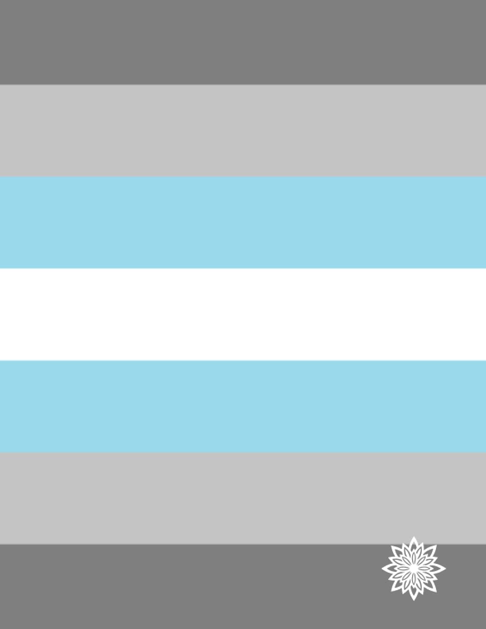 Demiboy LGBTQIA+ Pride Flag Large Notebook