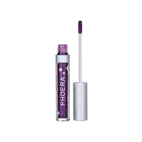 Oksale® Matte To Glitter Liquid Lipstick Waterproof Lip Gloss Makeup Lip Glosscolor (C)