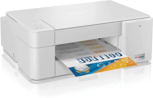 Brother Print & Cut MFC-J1800DW Wireless Color Inkjet Printer, All