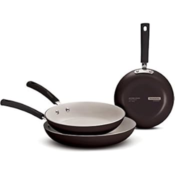 Tramontina Gourmet Ceramic Aluminum Fry Pan, 12-inch, Made in USA (3-Pack)