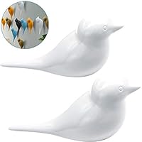 Ceation Core 2Pcs 3D Creative Resin Stereoscopic Bird Wall Hook, Home Accessories Wall Decoration Towel Coat Hook Wall Hooks,White