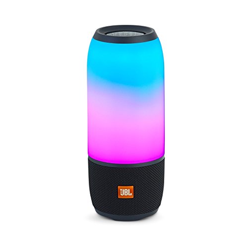 JBL Pulse 3 Wireless Bluetooth IPX7 Waterproof Speaker (Black) (Renewed)