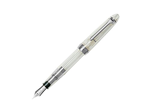 Sailor 1911 Large Series Fountain Pen, Demonstrator Silver, Chrome, 9223 - F