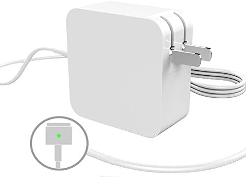 Portable Laptop Charger 45W Power Adapter For Air 11-inch A1465, 13-inch A1466 Retina ,T-Shape Magnetic connector 14.85V 3.05A