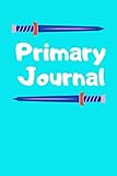 Primary Journal: Half Lined Half Blank Journal, Half Lined Half Blank Notebook, Half Ruled Half Blank Notebook, Sketchbook with Lined Pages.