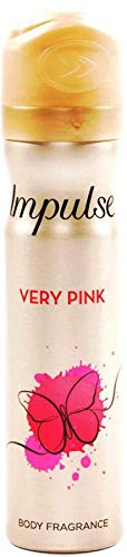 Impulse Body Spray (Body Fragrance Very Pink 2 x 75ml)