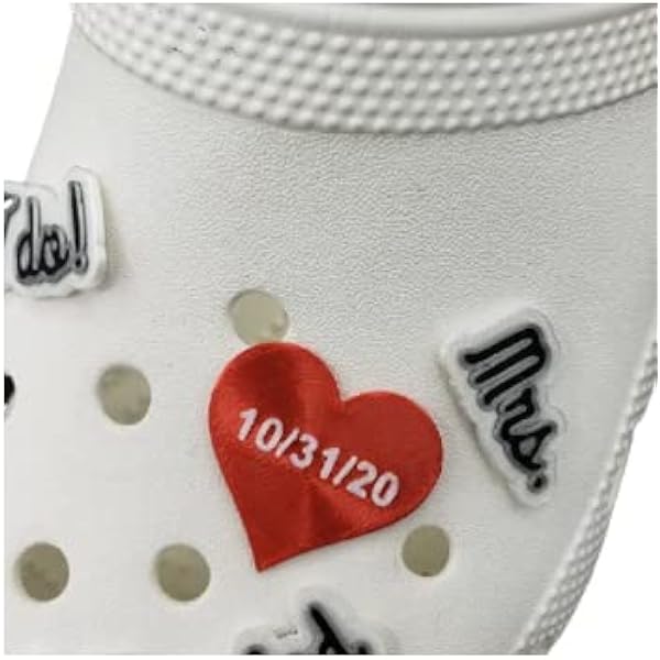 wedding croc jibbitz