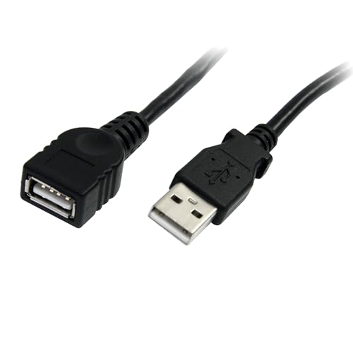 StarTech.com 6 FT Black USB Extension Cable A to A