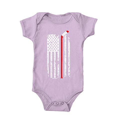 Haase Unlimited Red Line American Flag - Hockey Stick Bodysuit