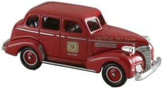 CORGI CS90013 - FIRE HEROES - CHEVROLET CAR FIRE CHIEF - MEMPHIS F. D.