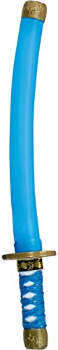 Blue Toy Ninja Katana Samurai Sword And Sheath Costume Accessory