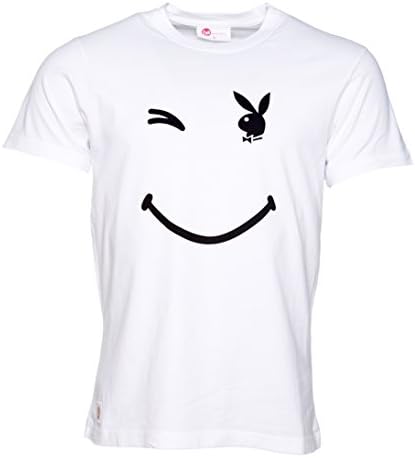 Chunk Mens White Playboy Wink T Shirt from