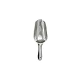 4 Ounce Stainless Steel Ice Scoop, SET OF 3