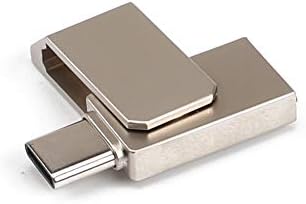 HeavFYj 8/16/32/64G Rotation Type C Male to USB 2.0 Female OTG Adapter Converter U Disk - 64G