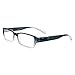 OptiPlix- For Men & Women - Designer Fashion Readers with Spring Hinged Temples - Set of 4 -Neon Ombr - Eyeglasses, Reading Glasses +4.00