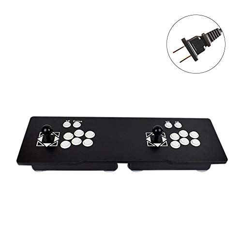 VOVI Black Classic Pandora Box with Arcade Game Retro 1388 in 1 Electronic Console Game Machine for Home Game Console Arcade Television Video Games Joystick for Kids Gifts