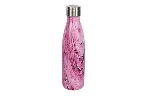 DEI Pink Marble Water Bottle
