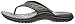 crocs Unisex Modi Sport Flip-Flop, Black/Graphite, 10 M (D) US Men/12 M (B) US Women