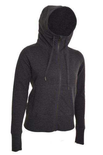high zip hoodie