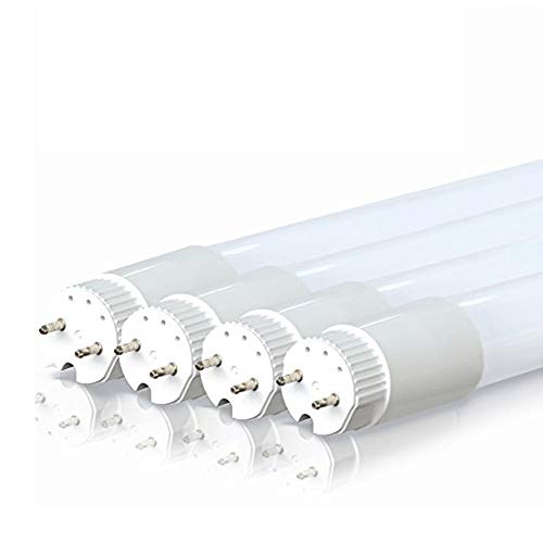 4ft LED T8 Tube of 25pack,16W(36W Equiv.), Single Ended Power, Daylight White(5000K),G13Â Lighting Fixture, 48â€™Frosted Cover, 1600 Lumen,Â Fluorescent Light Replacement, UL Listed