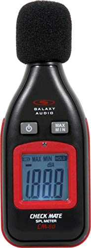 Galaxy Audio CM-80 Check Mate Mini-Size SPL Sound Pressure Level Meter