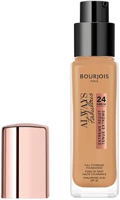 - Fond De Teint Always Fabulous 24h 410 Beige doré - Fini Semi-Mat - À L'Acide Hyaluronique & Vitamine E - Haute Couvrance - Longue Tenue 24h - SPF20 - 30ml