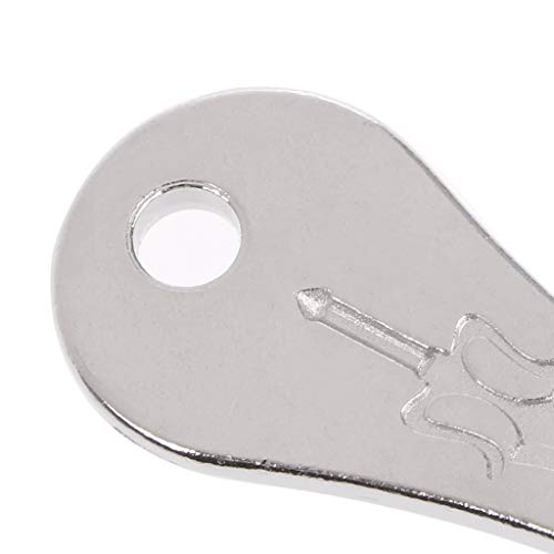 Forgun 1Pc Acoustic Guitar Bridge Pins Puller Extractor Removal Tool Stainless Steel