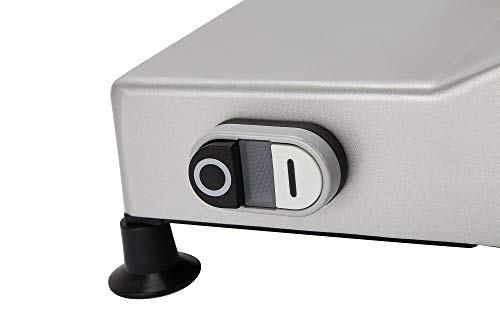 BESWOOD 9" Premium Chromium-plated Carbon Steel Blade Electric Deli Meat Cheese Food Slicer Commercial and for Home Use 240W BESWOOD220 - Thumbnail 4