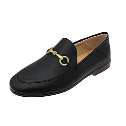 Vertundy Women's Loafers Flats Leather Pointed Toe