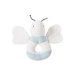 Burt's Bees Baby - Loop Bee Plush Toy, 100% Organic Cotton (Sky)