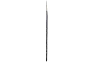 da Vinci Watercolor Series Maestro Paint Brush, Extra Short Retouch/Spotter Kolinsky Red Sable, Size 2/0 (1505-00)