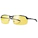 Pro Acme Night Vision Glasses with Polarized Lens Unisex Anti Glare Safety Night Driving Glasses