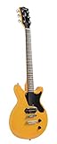 Firefly FFDCS Solid Body Electric Guitar (yellow)