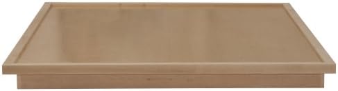 Urbangreen CLV1Q-MEbo Low Platform Bed in Maple, Queen, Ebony