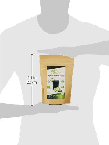 GOLDEN GREENS ORGANIC Organic Chlorella Powder 200g (PACK OF 1) - Image 4