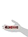 Red Dingo Martingale Reflective Bones 20mm Choke Collar, Red, Medium/Large